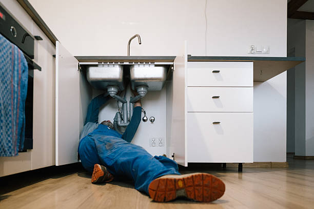 Professional Drain Cleaning technician working in Lehigh Acres, FL